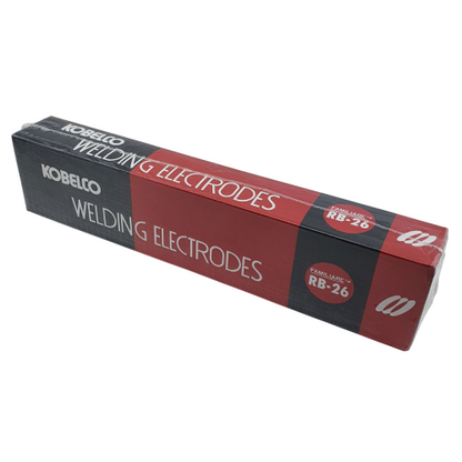 3.2 MM x 5 KG / KOBE STEEL RB-26 Kawat Las Konstruksi Baja Lunak Welding Electrodes KG