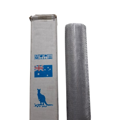 2.5 MM x 5 MM x 100 CM x 10 M / NM Strimin Nyamuk Parabola Alumunium Silver Roll