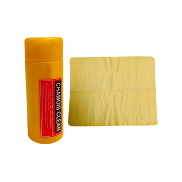 43 CM x 32 CM / CHAMOIS CLEAN Lap Kanebo Chamois Mobil Motor + Tabung Set