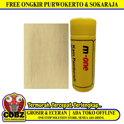 31.5 CM x 41.5 CM / M-ONE Lap Kanebo Chamois Mobil Motor + Tabung Set