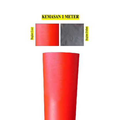 70 CM / TM STANDAR Karpet Talang Air Lantai Genteng Merah Meter