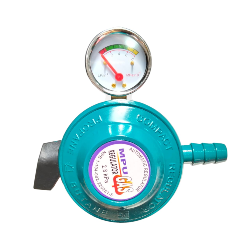 MPU M-089 Regulator Kepala Tabung Gas LPG Tekanan Rendah + Meteran