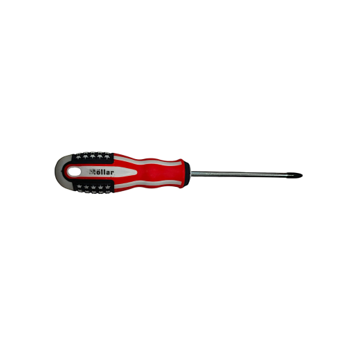 4 IN / MOLLAR Obeng Screwdriver One Way Plus Gagang Karet