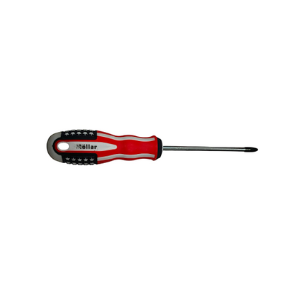 4 IN / MOLLAR Obeng Screwdriver One Way Plus Gagang Karet