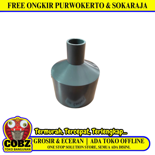 3 IN x 3/4 IN / RUCIKA AW Reducer Verlop Sok Flock Fitting Pipa PVC