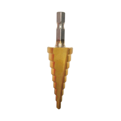 4 MM - 20 MM / SH022 Pagoda Mata Bor Besi Kayu PVC Spiral Step Cone Dril