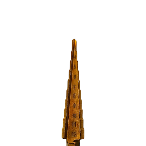 3 MM - 12 MM / SH022 ZCC Pagoda Mata Bor Besi Kayu PVC Spiral Step Cone Dril