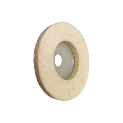 4 IN / BULTRAX Wool Polish Polishing Sponge Poles Putih Pcs