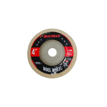 4 IN / BULTRAX Wool Polish Polishing Sponge Poles Putih Pcs