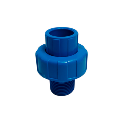 3/4 IN x 1 IN / CISAL Water Mur Moor Union Socket Polos Dan Drat Luar PVC