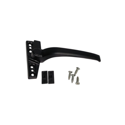 DEKSON Rambuncis Handle Slot Grendel Kunci Jendela Kiri SS Hitam