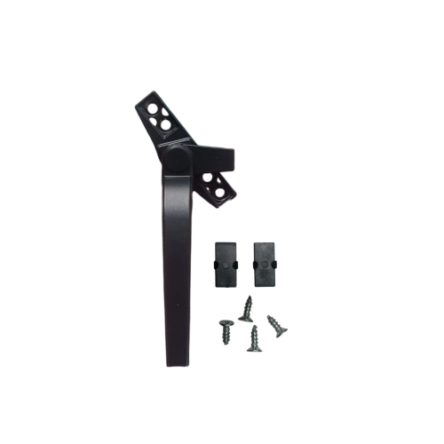 ALPHA Rambuncis Handle Slot Grendel Kunci Jendela Kiri SS Hitam