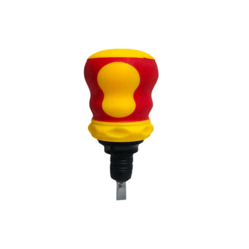 1 IN / KANIERObeng Screwdriver Two Way Bolak Balik Plus Minus Mini Gagang Karet