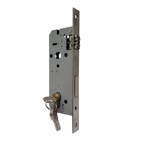 BELMONDO Slot Body Kunci Pintu Geser Lidah Mekar Sliding Door Set