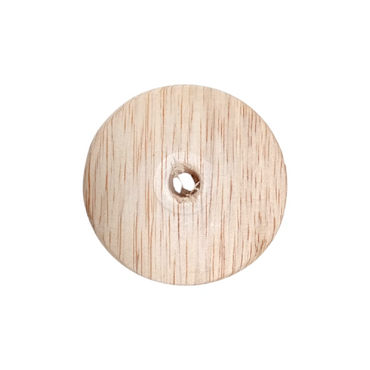 D 6.5 CM / TM Kayu Roset Tatakan Fitting Lampu Tempel Bulat
