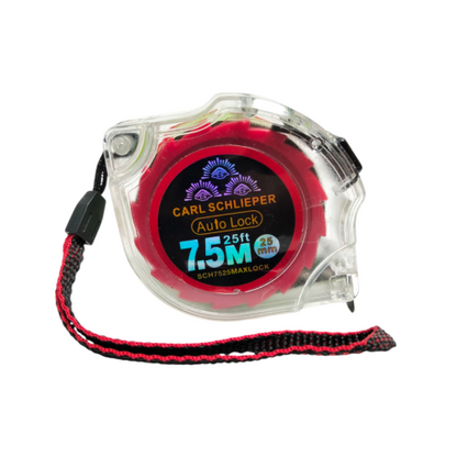 7.5 M / CARL SCHLIEPER AUTO LOCK Meteran Alat Ukur Tukang Bangunan Measuring Tape