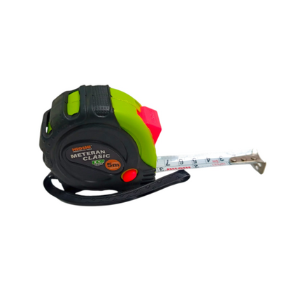 5 M / HIOSHI ECO CLASIC Meteran Alat Ukur Tukang Bangunan Measuring Tape