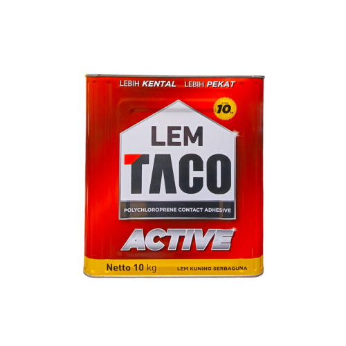 10000 GR / TACO ACTIVE Lem Kuning Aibon Untuk Kayu Plastik Karet Kulit Kaleng