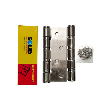 4 IN / SOLID EK 02 4 BB  Engsel Kupu Kupu Pintu Jendela Hinge Stainless Set