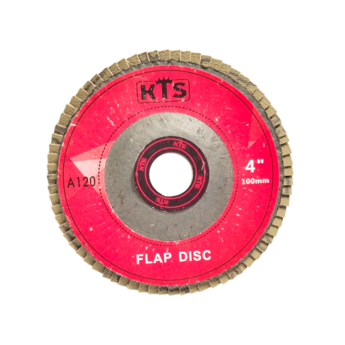 4 IN x GRIT 120 / KTS Flap Disc Mata Gernda Amplas Susun Kipas