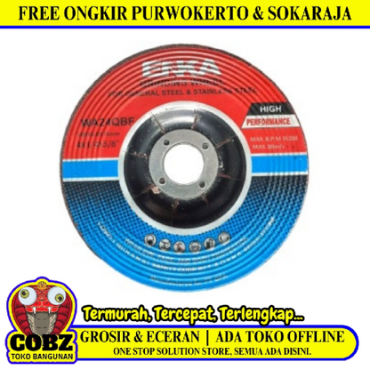 4 IN / ENKA Metal Grinding Mata Gerinda Poles Asah Besi