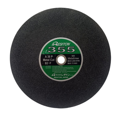 14 IN / RESITON 355 Metal Grinding Mata Gerinda Potong Cutting Besi Baja