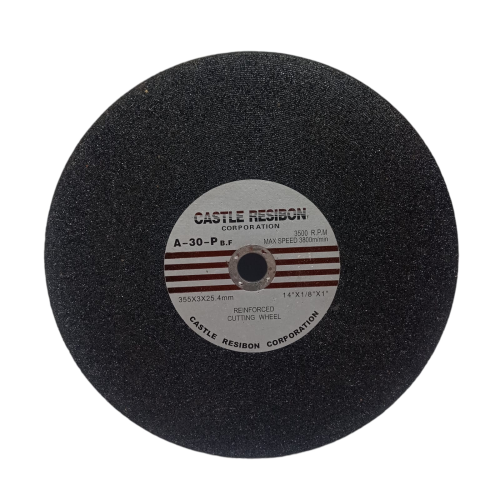 14 IN / CASTLE RESIBON A-30-P Metal Grinding Mata Gerinda Potong Cutting Besi Baja