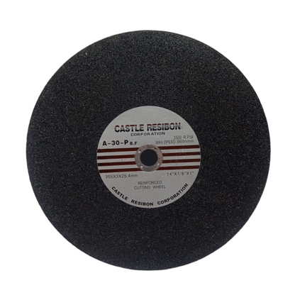 14 IN / CASTLE RESIBON A-30-P Metal Grinding Mata Gerinda Potong Cutting Besi Baja