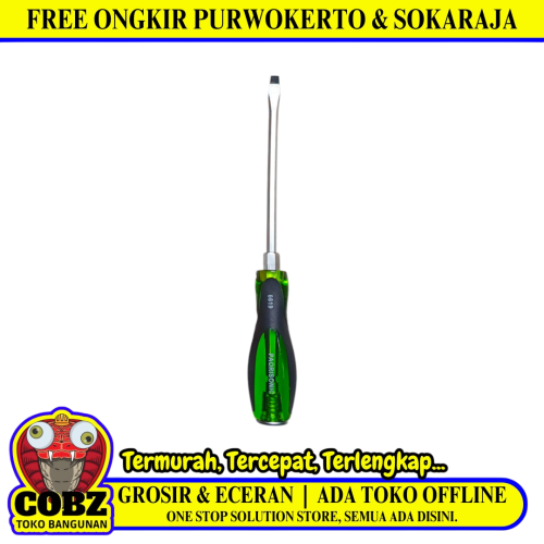 6 IN / PAORISONIC Obeng Radio Screwdriver One Way Minus Gagang Fiber