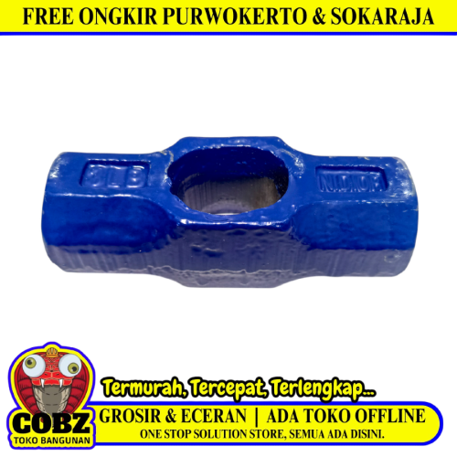 3 LB / N.DIOR Mata Palu Martil Bodem Batu Sledge Hammer