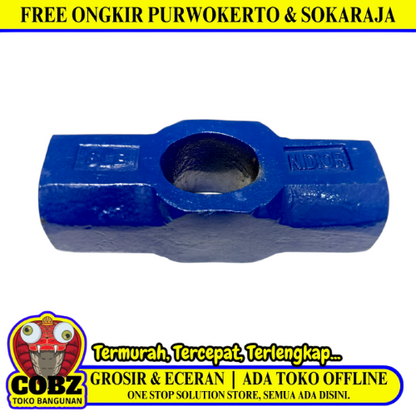 6 LB / N.DIOR Mata Palu Martil Bodem Batu Sledge Hammer