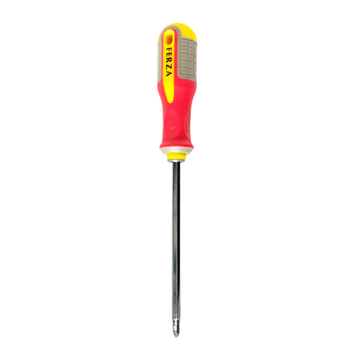 5 IN / FERZA Obeng Screwdriver Two Way Bolak Balik Plus Minus 2 In 1 Gagang Karet
