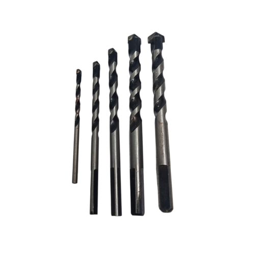 4 MM - 12 MM / SABETZU Masonry Drill Bits Mata Bor Beton Tembok 5 Pcs Set