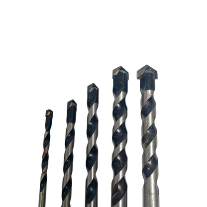 4 MM - 12 MM / SABETZU Masonry Drill Bits Mata Bor Beton Tembok 5 Pcs Set