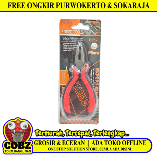 4 1/2 IN / FREED Tang Kombinasi Kawat Kabel Combination Pliers