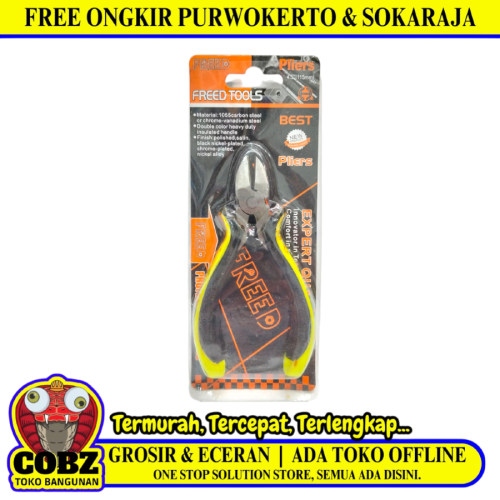 4 1/2 IN / FREED Tang Potong Kawat Kabel Diagonal Cutting Pliers
