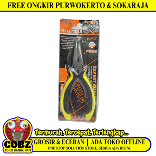 4 1/2 IN / FREED Tang Lancip Cucut Jepit Kawat Kabel Long Nose Pliers