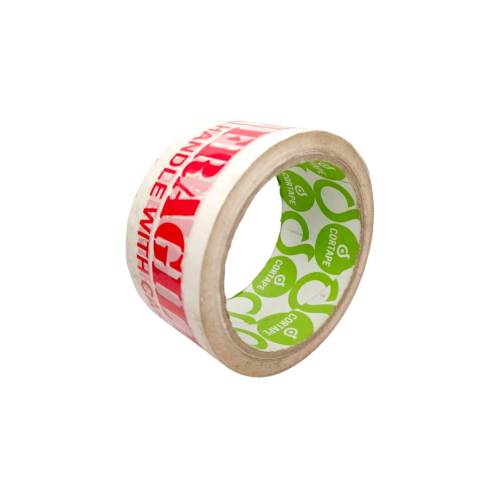 48 MM x 100 M / COR Lakban Fragile Unboxing Putih Roll