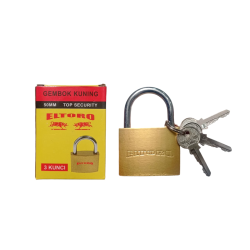 50 MM / ELTORO Gembok Pintu Pagar Padlock Anti Maling Leher Pendek