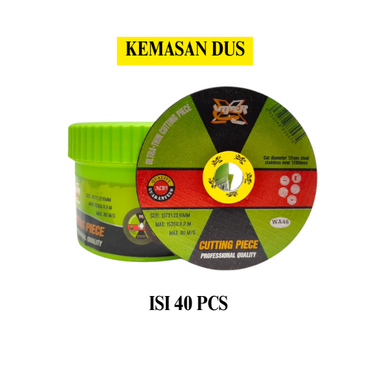 4 IN x 40 PCS / VIPER WA46 Metal Grinding Mata Gerinda Potong Cutting Besi Baja Dus