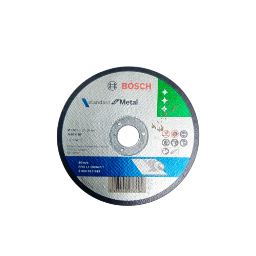 4 IN x 25 PCS / BOSCH A60NBF Metal Grinding Mata Gerinda Potong Cutting Besi Baja Dus