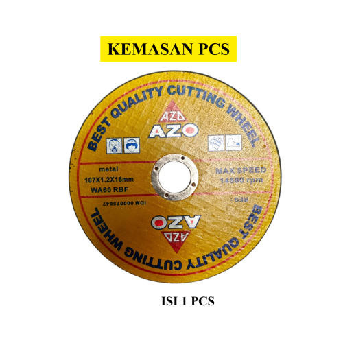 4 IN x 20 PCS / CRD Metal Grinding Mata Gerinda Potong Cutting Besi Baja Dus