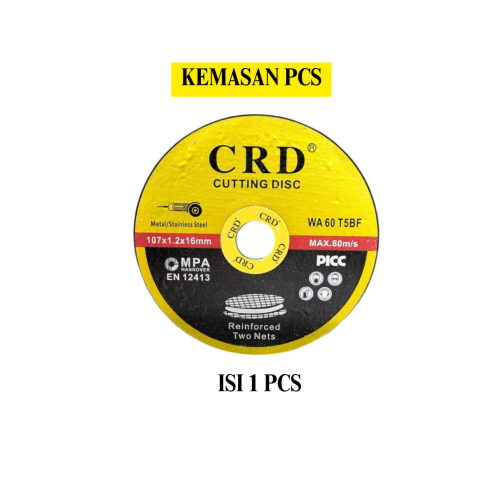 4 IN / CRD Metal Grinding Mata Gerinda Potong Cutting Besi Baja