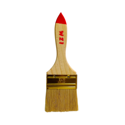 2 1/2 IN / IZM Kuas Cat Tembok Kayu Besi Air Acyrlic Paint Brush