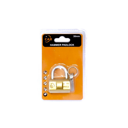 30 MM / CAB Gembok Pintu Pagar Padlock Anti Maling Leher Pendek