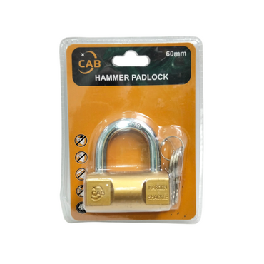 60 MM / CAB Gembok Pintu Pagar Padlock Anti Maling Leher Pendek