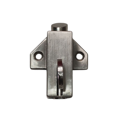 ERBOZ Spring Knife Grendel Kodok Pengunci Jendela Kecil Bahan Silver