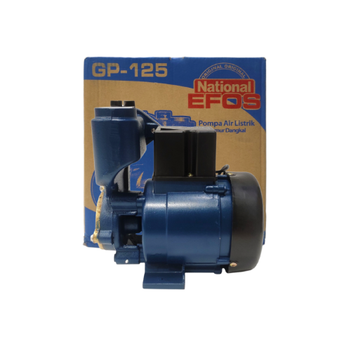 NATIONAL EFOS GP-125 Pompa Air Sumur Dangkal Semi Jet Pump Non Otomatis Set