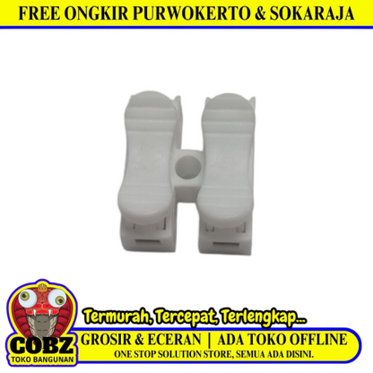 TM Quick Connector Terminal Blok Sambungan Kabel Putih
