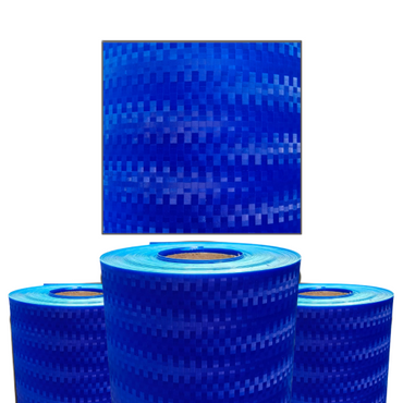 0.6 MM x 100 CM x 30 M / MAXILON LITE Fiber Pintu Pagar Teras Blue Roll